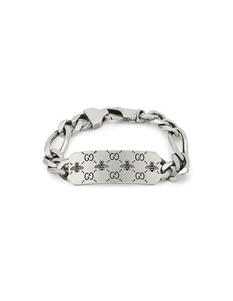 Gucci Bracciale Signature In Argento Sterling 